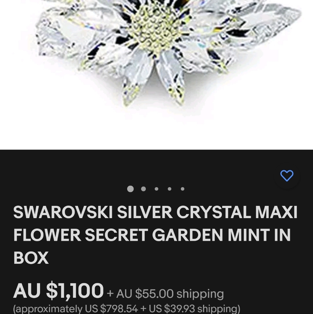 Swarovski Maxi Flower